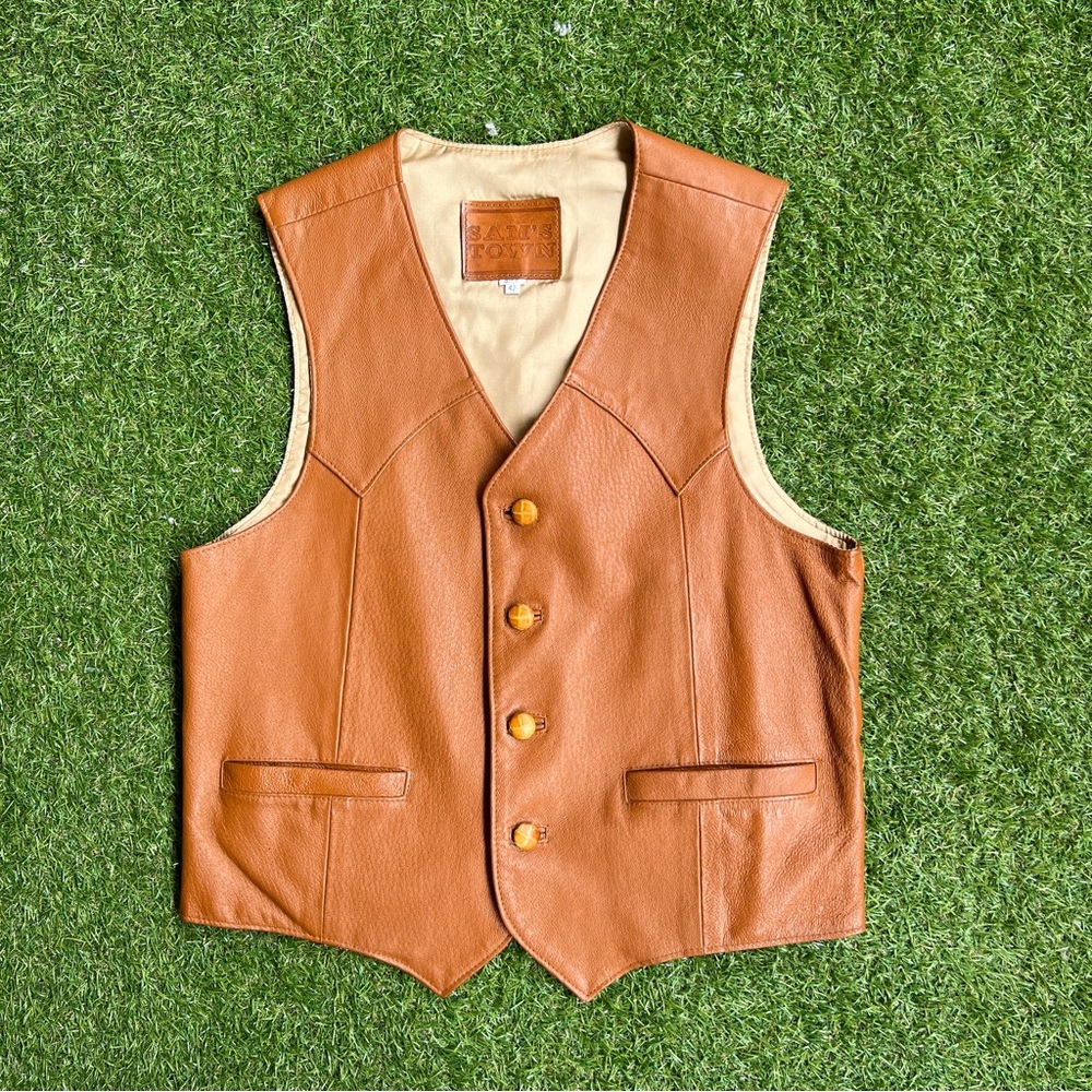 Sam’s Town leather vest
